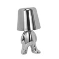 thumbnail image 1 of Golden Man Table Lamp | Fun Table Lamp Night Light Thinkers Lamp Art Decor | Decorative Sculpture Home Ornament Table Lamp, 1 of 7