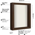 thumbnail image 4 of Americanflat 8.5x11 Shadow Box Frame, Walnut, 4 of 4