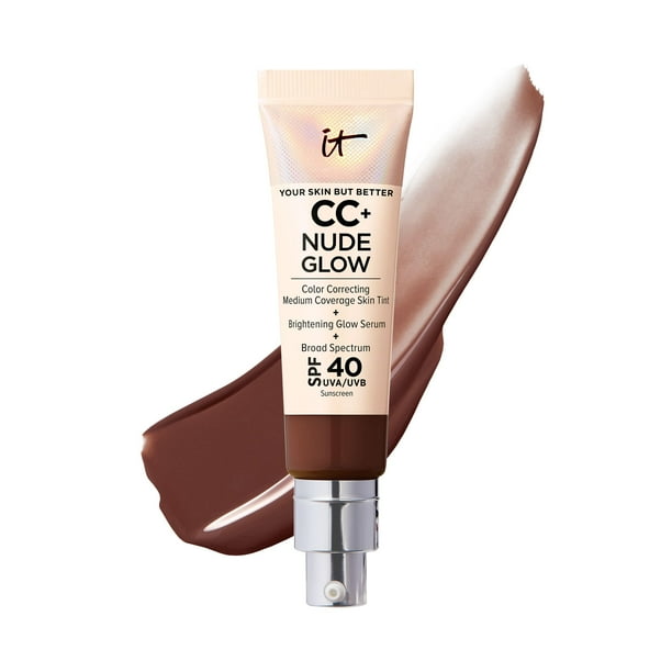 Foundation IT Cosmetics CC+ Nude Glow Deep Bronze 32 ml | Bodega ...
