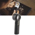 thumbnail image 1 of 30x LED Illuminated Magnifier Loupe Pocket Tool with UV and LED Light for Eye Rocks Stamps  Watches, Portable and Durable, 1 of 7