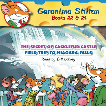 Geronimo Stilton Books #22: The Secret of Cacklefur Castle & #24: Field Trip to Niagara Falls -