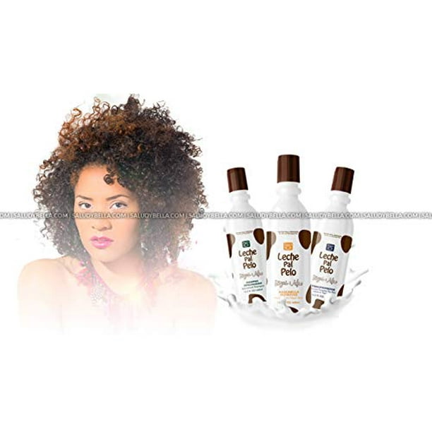 Leche Pal Pelo Rizos & Afro Thermal For Hair Leave-in - Tratamiento Termoprotector para cabello y maltratado 14.9 oz. - Walmart.com