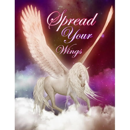 Spread Your Wings: Large Size Internet Password Organizer 8 1/2 X 11, Large Print Book (Paperback)(Large