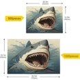 thumbnail image 5 of Fierce Sharks 1000 Piece Puzzle for Adults, Family Game Intellective Toys Wall Art Work for Educational Gift Home Decor, 29.5"x19.7", 5 of 7
