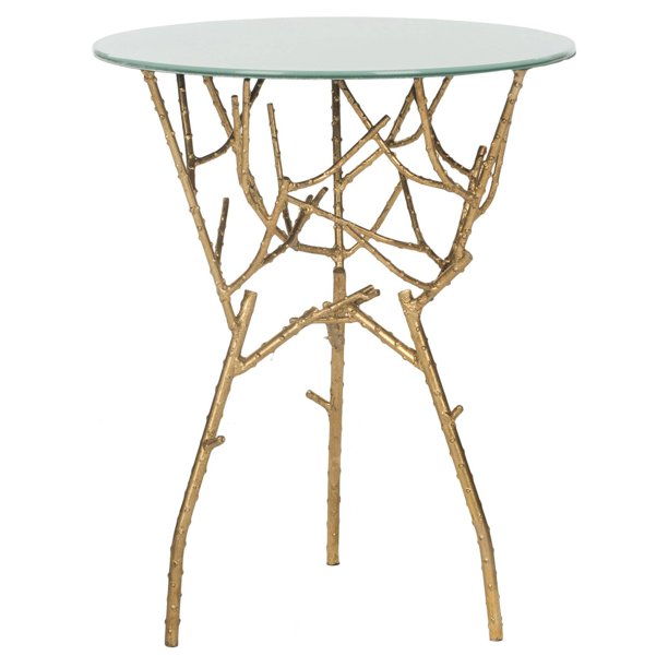 Safavieh Tara Accent Table Gold Com Safavieh Tara Accent Table Gold, Safavieh Side Table Gold