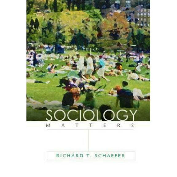 Pre-Owned Sociology Matters (NAI) (Paperback) 0072859164 9780072859164