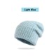 thumbnail image 1 of Gorro de lana de gran tamaño para mujer, gorros holgados de punto con circunferencia de cabeza grande, cálidos, coreanos, regalo de Navidad, Invierno, 1 of 4