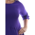 thumbnail image 4 of Women's Plus 3/4-length Tunic Top, 4 of 4
