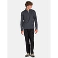 thumbnail image 2 of Athletic Works Men's ButterCore Quarter Zip Pullover, Sizes S-3XL, 2 of 5