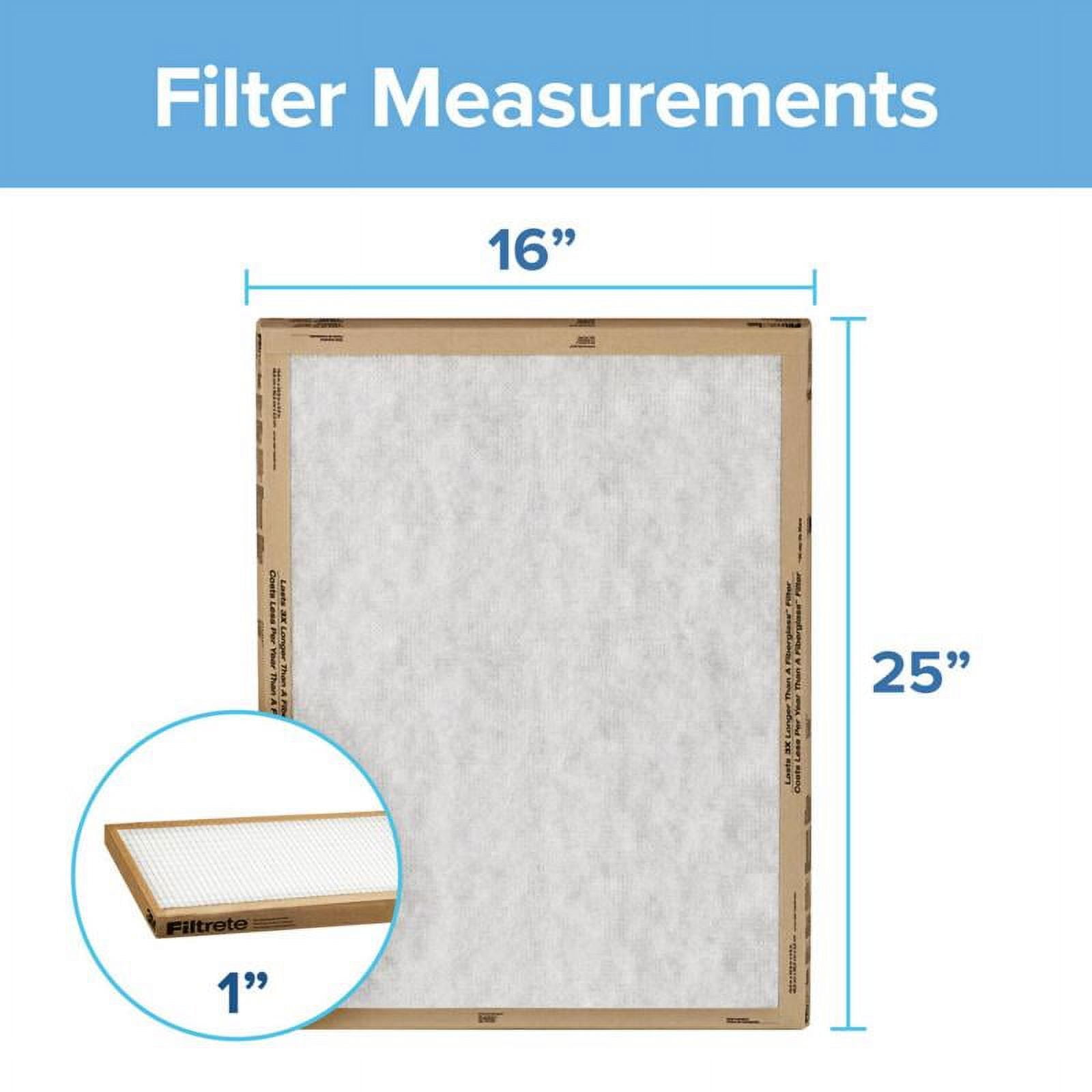 3M Filtrete Residential MPR Flat Panel Furnace Filter