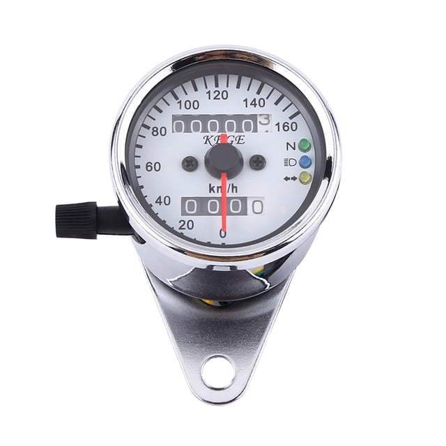 Compteur de Vitesse, DC 12V Compteur Kilométrique Numérique Précis LED Lumière pour Modification