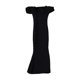 thumbnail image 1 of Ropa femenina a escala 1/6 para figura de acción de 12 pulgadas, disfraz de manga corta, bodycon Negro, 1 of 9