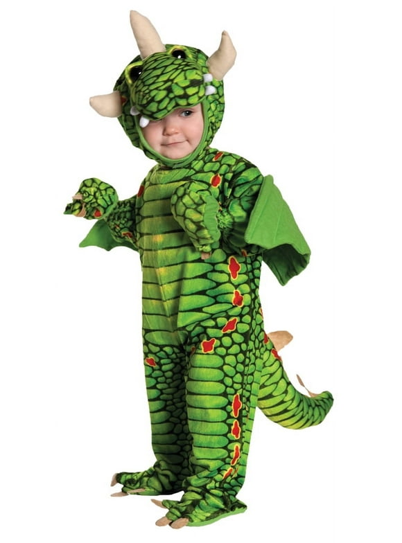 Underwraps Dragon Boy's Halloween Fancy-Dress Costume for Toddler, 18-24 Months