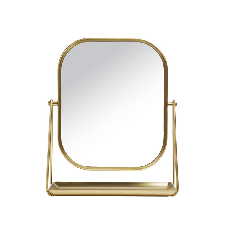 gold dressing mirror Gold US vintage dressing-table mirror