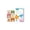 B003- Style C, variant on Plant Essential Oil Bug, Student Mosquito, Outdoor Mosquito for Patio, Bug, Mosquito Camping, 36Pcs Cute Panda, Bear, Frog Animal Adhesive Made with Gentle Essential Oils, 9X6X1