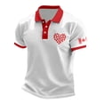 thumbnail image 1 of Chemise Décontractée Imprimée Érable pour Usage Quotidien et Extérieur Confort Respirant Design Classique Résistant aux Intempéries pour Hommes, 1 of 3