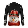 Christmas Shirts for Men 2024 Fashion Long Sleeve Christmas Colorful