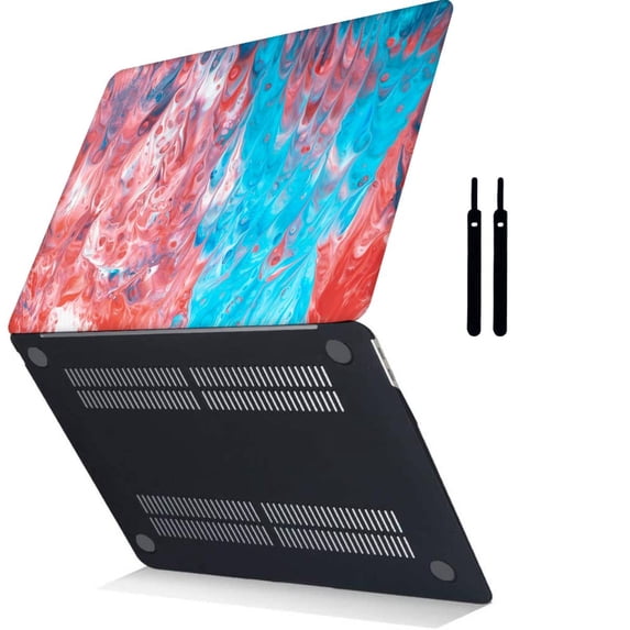 Hard Shell Cover Compatible Old MacBook Pro 13 inchs with No Touch Cable Tie 2015/2014/2013/end 2012 A1425/A1502, Flower 1901