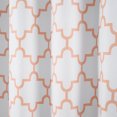 thumbnail image 6 of Lush Decor Bellagio Geometric Shower Curtain, 72x72, Blush, Single, 6 of 6