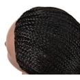 thumbnail image 3 of RYHAIR African American Mannequin Head 100% Human Hair for Practice Braiding Styling Cosmetology Barber Training with Stand, 3 of 4