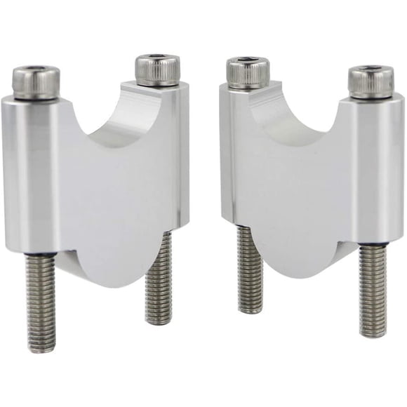 Motorcycle ADV Dirt Bike Handlebar Risers 1 1/8" 28.6mm Without Clamps, Fit for VFR1200X/CB650R, VMAX/MT-125, Street