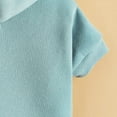 thumbnail image 5 of Pet Sweatshirt Solid Color Keep Warmth Soft Texture Fashion Pet Hoodie Costume for Autumn-Dark Blue,XL, 5 of 7