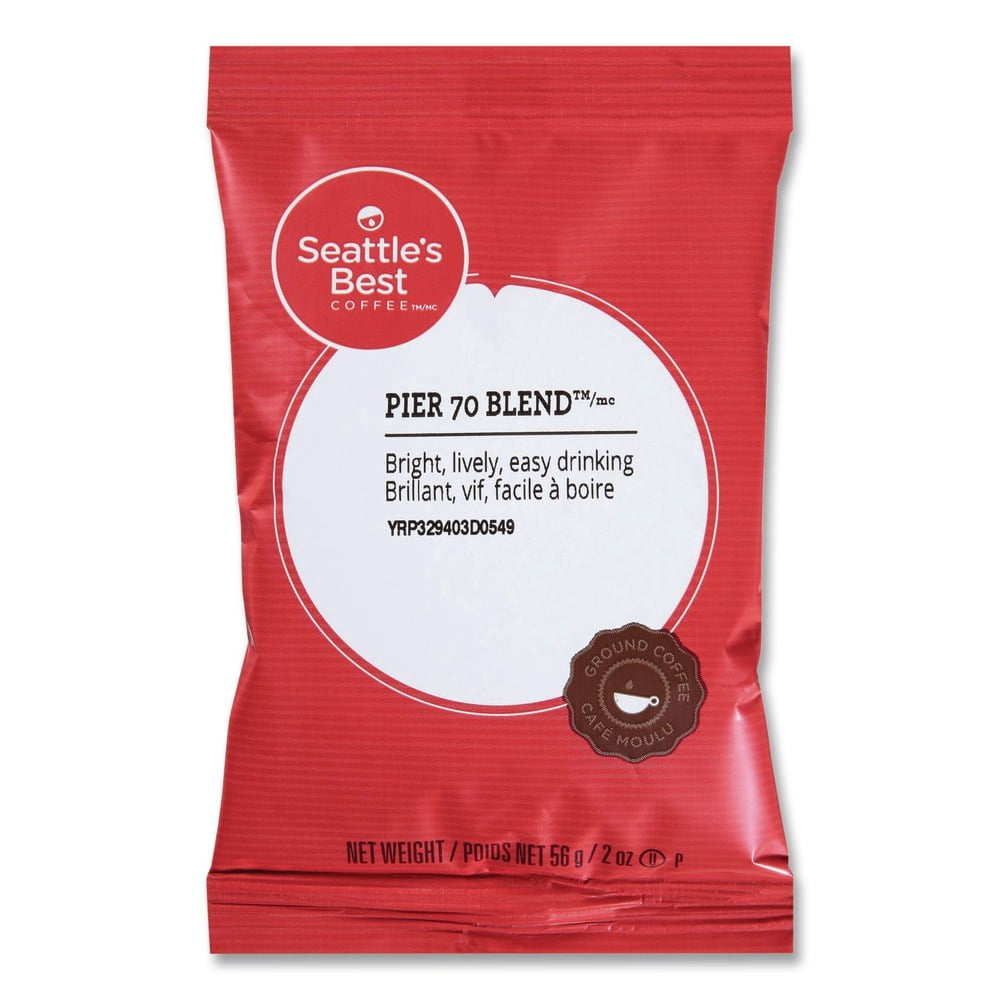2.1 oz. Packet Premeasured Coffee Packs - Pier 70 Blend (72/Carton)