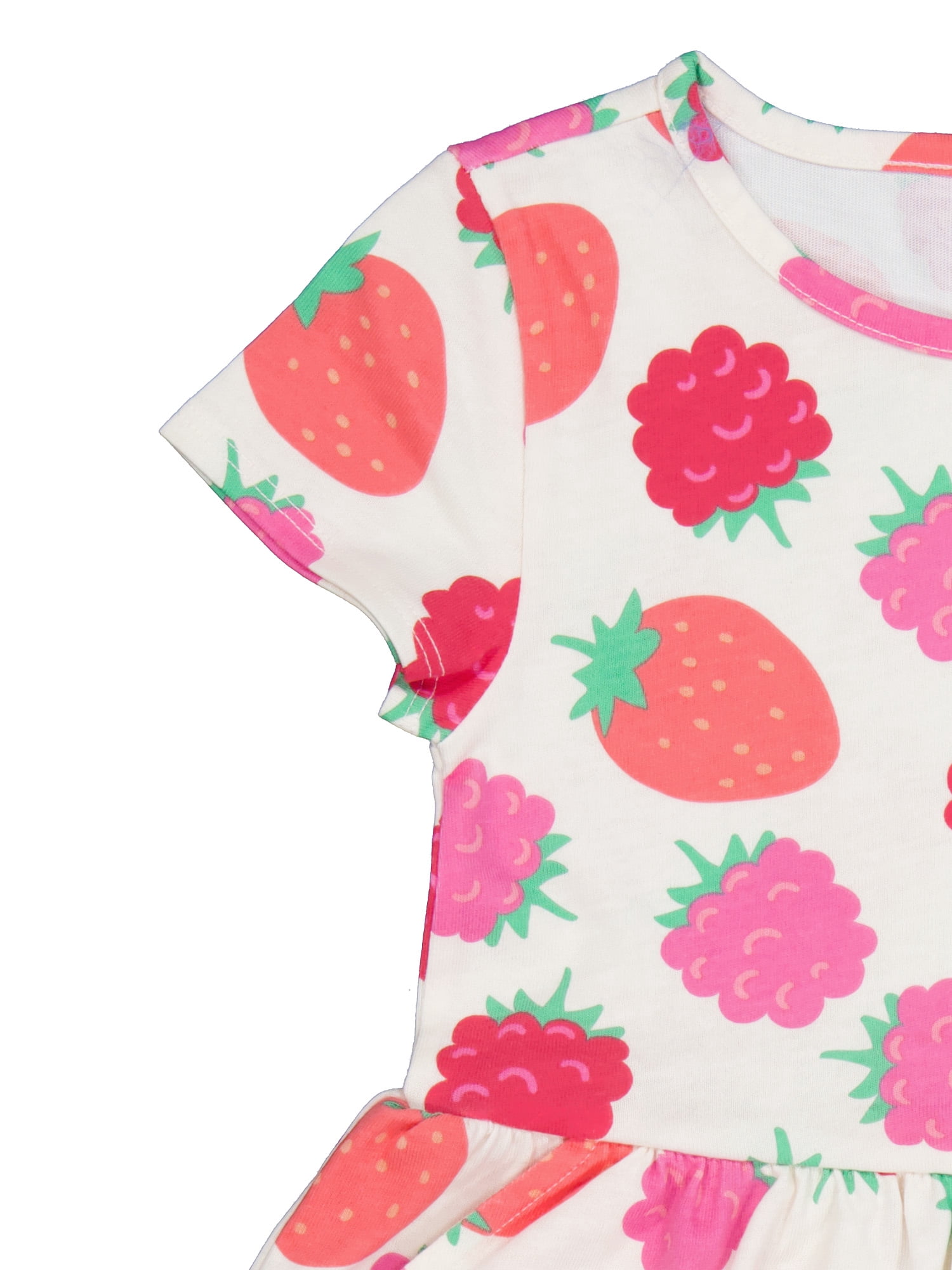 Wonder Nation Girls Dress and Bike Short, 2-Piece, Sizes 4-18 & Plus