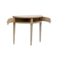 thumbnail image 2 of Martha Stewart Crestview Traditional Wood Storage Console Table in Wheat, 2 of 9