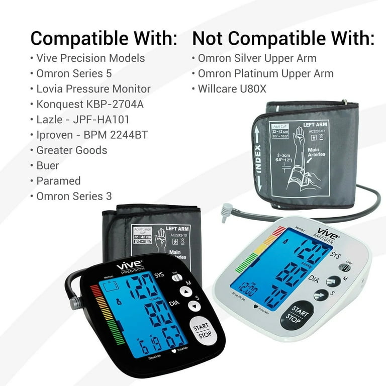 Vive Health Blood Pressure Monitor Silver New – FactoryPure
