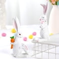 thumbnail image 6 of Easter Mother & Baby Resin Decor Cute Bunny Tabletop Ornament for Home, 6 of 7