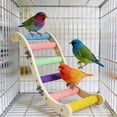 thumbnail image 4 of Functional Parrot Ladder with Natural Chewing and Climbing Activity Playground for Conures, 4 of 6
