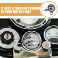 thumbnail image 3 of CATIEBYE Fournitures de Moto Odomètre Métal Plastique Rond 1ensemble, 3 of 7