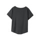 thumbnail image 3 of Camiseta para mujer Ropa de verano Camiseta simple con cuello redondo para viajes deportivos S, 3 of 7
