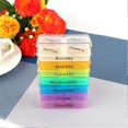 thumbnail image 2 of 7 Days/7 Days Weekly Pill Box Organizer Tablet Sorter Medicine Case Organizer, 2 of 4