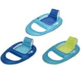 thumbnail image 2 of SwimWays Spring Float Recliner - Swim Lounger for Pool or Lake - Dark Blue/Light Blue, 2 of 7