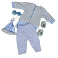 thumbnail image 2 of Comfortable Baby Doll Clothes Set, for 23inch Outfits Dress, 2 of 9