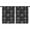 Black White Gothic, variant on Blackout Kids Curtains,Black White Gothic Cat Skull Key Pattern Childrens Insulated Curtains Set Of 2,Bedroom Essentials,Toddler Room Decor 42x54in(106x137cm)