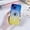 Blue+Yellow, variant on SaniMore for iPhone 14 Magnetic Case Support Wireless Charging, Flexible TPU Transparent Gradient Cover with Tempered Glass Camera Lens Protector Shockproof Protective Shell, Purple+Blue