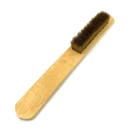 

FineArt Brass Wire Bristle Brush 8 Row Medium Soft 12 pcs Table/Bench Multipurpose for General Cleaning Polishing Satin Finish Texturing Jewellery Cleaning Rust Removal Dirt Removal etc