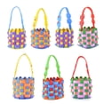 thumbnail image 3 of 4 Set DIY EVA Tote Bag Weaving Handbag Colorful Basket Patch Costura Bolsas Material de manualidades para preescolar Kindergarten Hogar (color aleatorio), 3 of 5