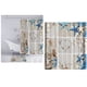 thumbnail image 2 of Wosthever Cortina de baño de 180x200cm, cortinas de ducha impermeables, pantalla de baño geométrica 3D, cortina impresa para baño, alta Natural Juegos de accesorios de baño No.07 Wosthever HA6768-07B, 2 of 6
