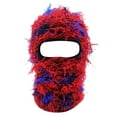 thumbnail image 1 of Halloween Single Hole Knit Funny Acrylic Wool Face Warm Hat, 1 of 2