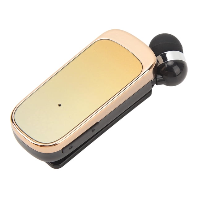 Écouteurs Rétractables BT 5.2 Écouteurs Clip sur Oreillette, Casque Confortable avec Design Rétractable, Affichage de la Batterie LED, Longue Durée de Vie de la Batterie pour Sports de Plein Air Conduite