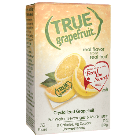 True Lemon Drink Mix, .90 oz, Grapefruit, 32 Packets (Pack of 1)