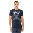 thumbnail image 2 of 30th Birthday VINTAGE 1993 Men's T-shirt, XL, Navy, 2 of 2