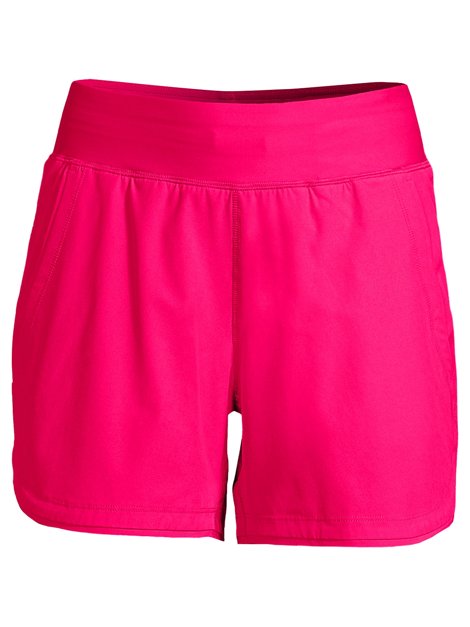 Lands' End Women's Curvy Fit 5" Quick Dry Elastic Waist Swim Shorts