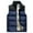 Dark Blue Coats for Winter_n, variant on KIJBLAE 50% off Mens Puffer Vest Winter Down Coats Vest Stand Collared Zipper Sleeveless Jacket Vest with Pockets Dark Blue XXL