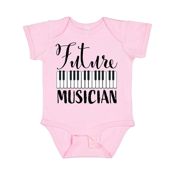 Inktastic Future Musician Piano Music Boys or Girls Baby Bodysuit