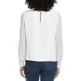 thumbnail image 2 of CeCe womens  Embroidered Top, l, White, 2 of 3